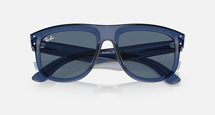 Gafas de Sol BOYFRIEND REVERSE en Azul marino transparente y Azul