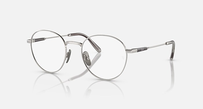 DAVID TITANIUM OPTICS Eyeglasses with Silver Frame RB8782 Ray