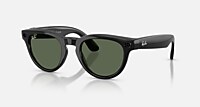 New Ray-Ban Meta AI Glasses Black Frame Green Lenses