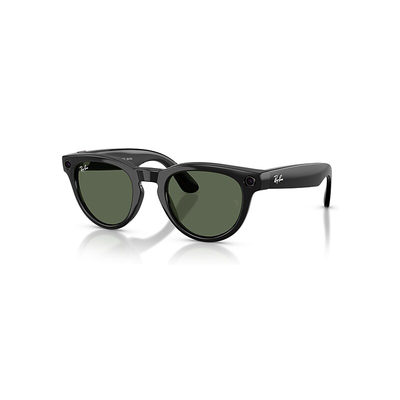 Ray-Ban Meta AI Glasses Black Frame Green Lenses