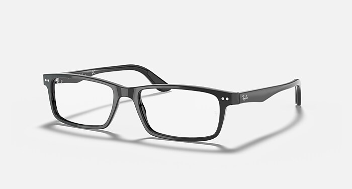 Ray-Ban Eyeglasses Unisex Rb5277 Optics Prescription - Black Frame Clear Lenses 54-17