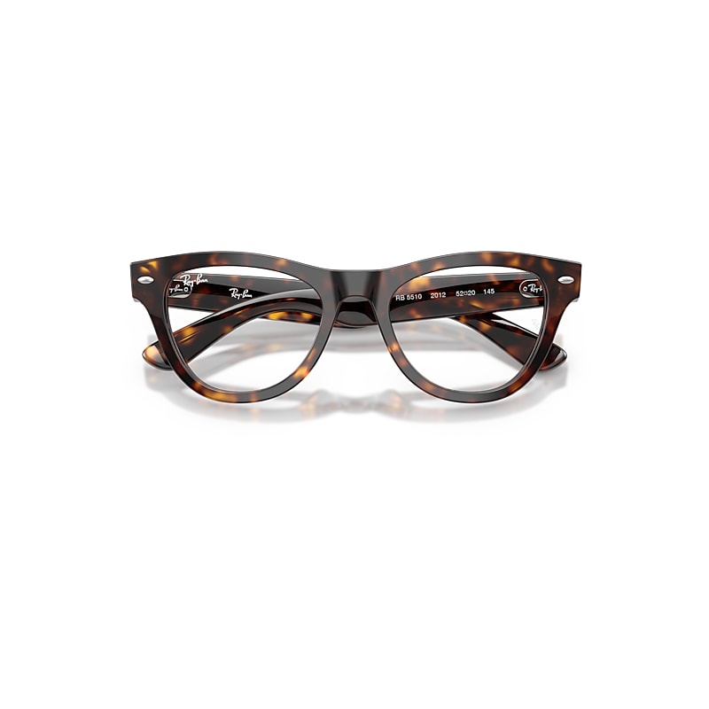 Ray Ban Rb5510 Optics Eyeglasses Havana Frame Clear Lenses Polarized 50-20 In Havana