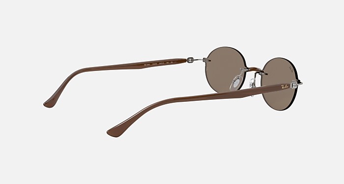 アクセサリー RB RB8060 Sunglasses in Silver and Dark Violet - RB8060 | Ray-Ban®