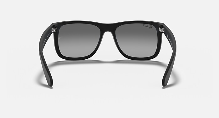Ray-Ban Sunglasses Man Justin Classic - Havana Frame Grey Lenses 55-17 Polarized