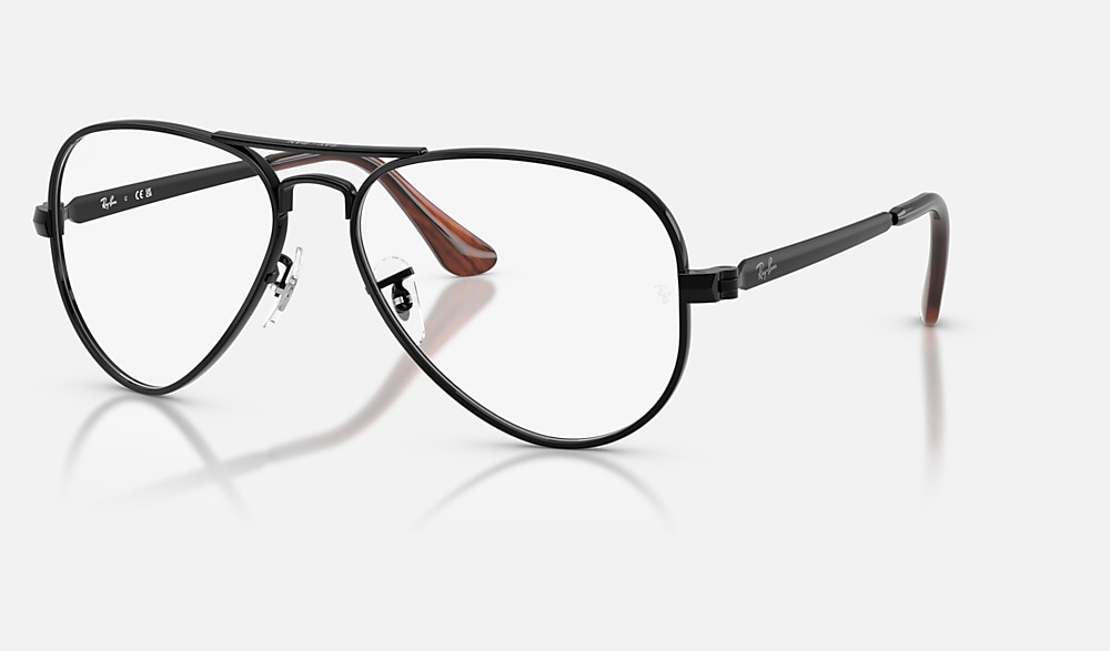 レイバン公式ストア】 Ray-Ban® AVIATOR MAX OPTICS メガネ | ブラック