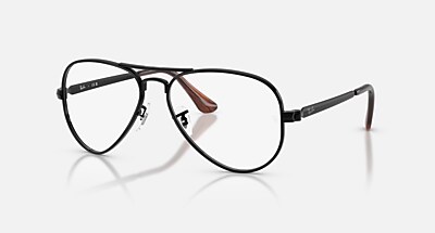 Ray-Banレイバン レイバン公式ストア】 Ray-Ban® AVIATOR MAX OPTICS メガネ | ブラック