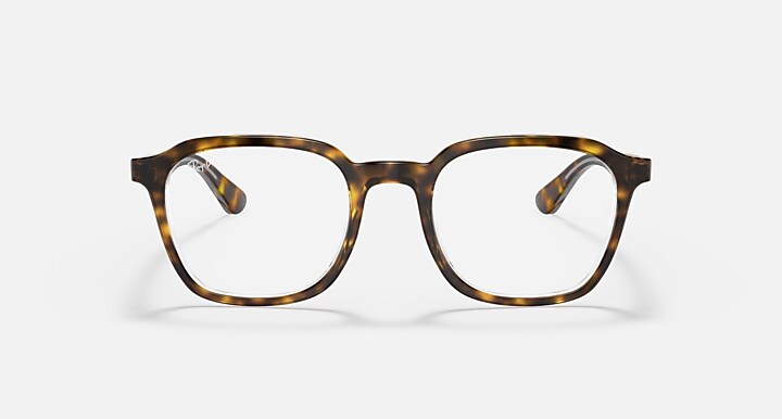 Ray-Ban 0RX5390F RB5390 OPTICS 抛光 哈瓦那 OPTICAL_Front