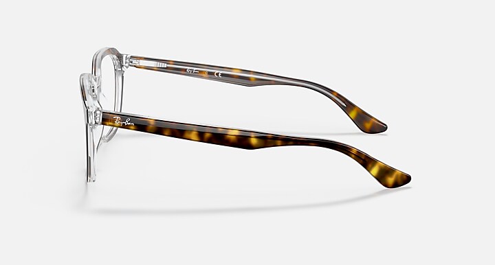 Ray-Ban 0RX5390F RB5390 OPTICS 抛光 哈瓦那 OPTICAL_Lateral