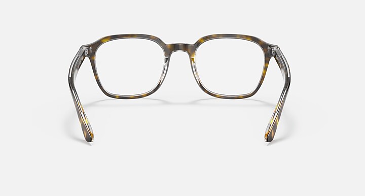 Ray-Ban 0RX5390F RB5390 OPTICS 抛光 哈瓦那 OPTICAL_Back