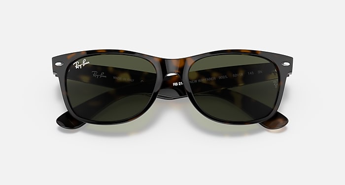 NEW WAYFARER CLASSIC Sunglasses in Tortoise and G-15 Green