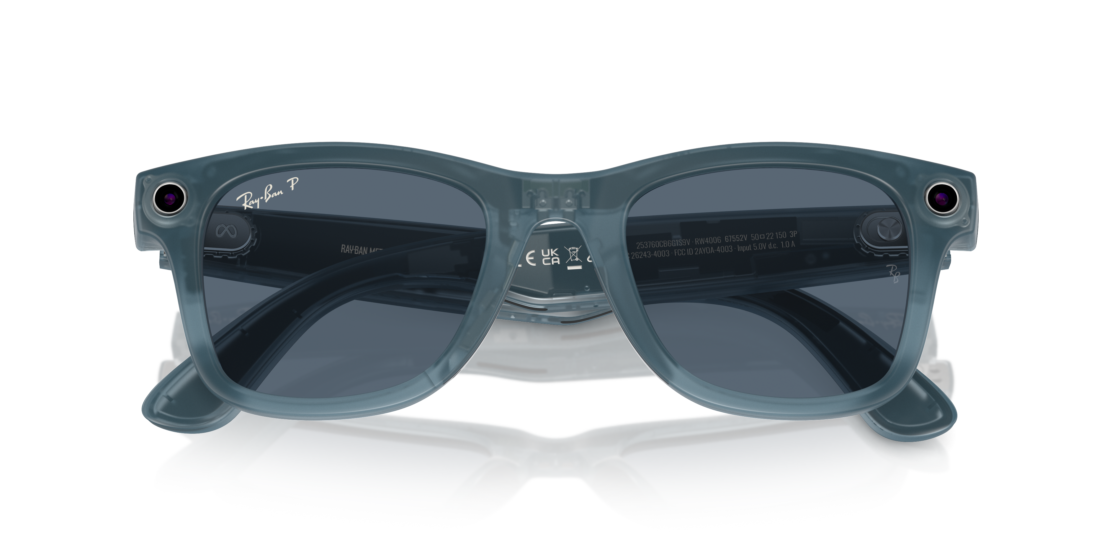 Ray-Ban meta Wayfarer ジーンズブルーレイバンメタ