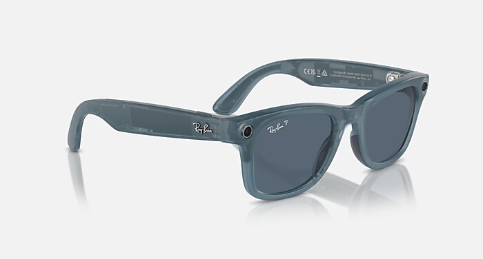 RAY-BAN | META WAYFARER Sunglasses in Jeans and Dusty Blue - | Ray 