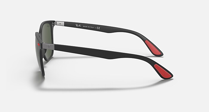 RB4297M SCUDERIA FERRARI COLLECTION Sunglasses in Black and Green