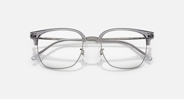 Ray-Ban Eyeglasses Unisex New Clubmaster Optics Prescription - Rose Gold Frame Demo Lens Lenses 53-20 Polarized