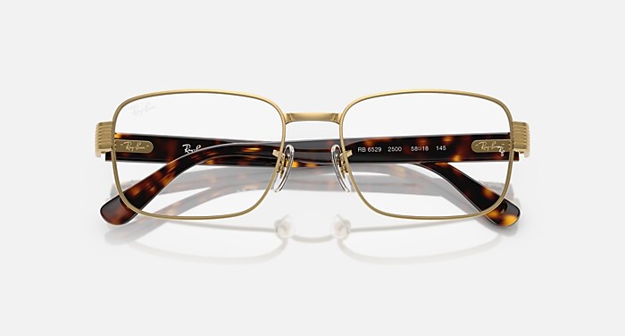 RB6529 OPTICS Eyeglasses with Arista Gold Frame - RB6529 | Ray-Ban® US