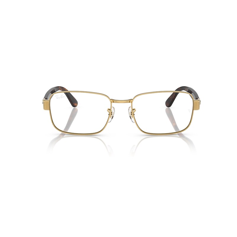 Ray Ban Rb6529 Optics Eyeglasses Havana Frame Clear Lenses Polarized 54-18 In Havana