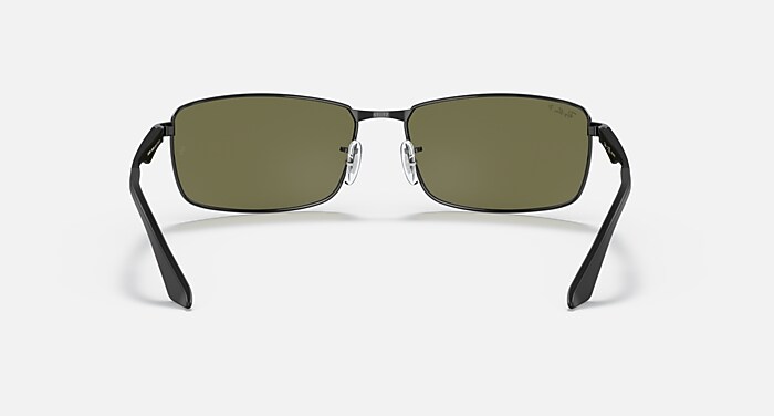Ray-Ban Sunglasses Man Rb3498 - Gunmetal Frame Brown Lenses 61-17 Polarized