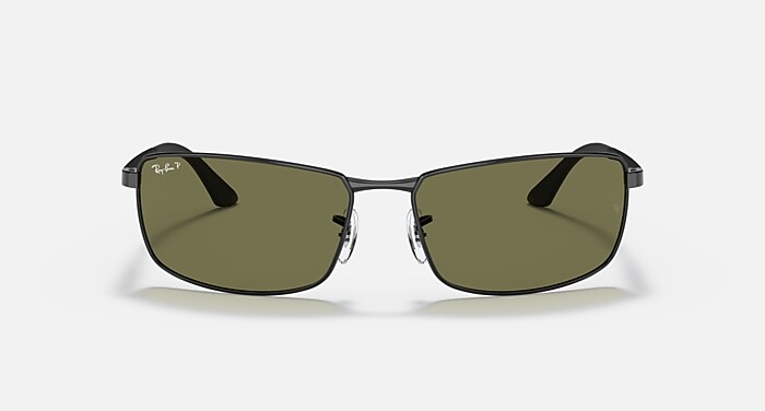 Ray-Ban Sunglasses Man Rb3498 - Gunmetal Frame Brown Lenses 61-17 Polarized