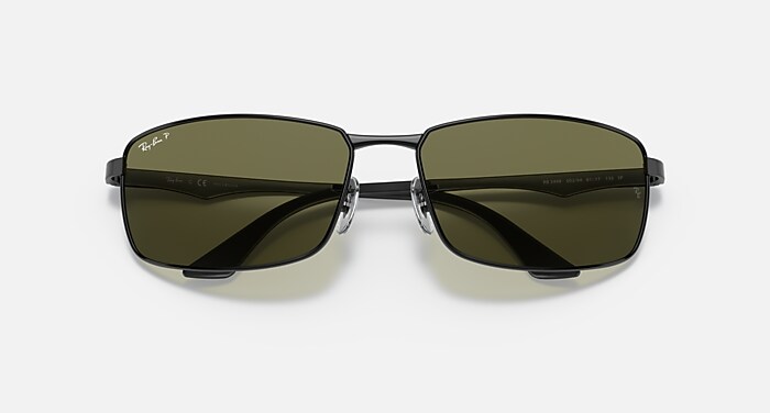 Ray-Ban Sunglasses Man Rb3498 - Gunmetal Frame Brown Lenses 61-17 Polarized
