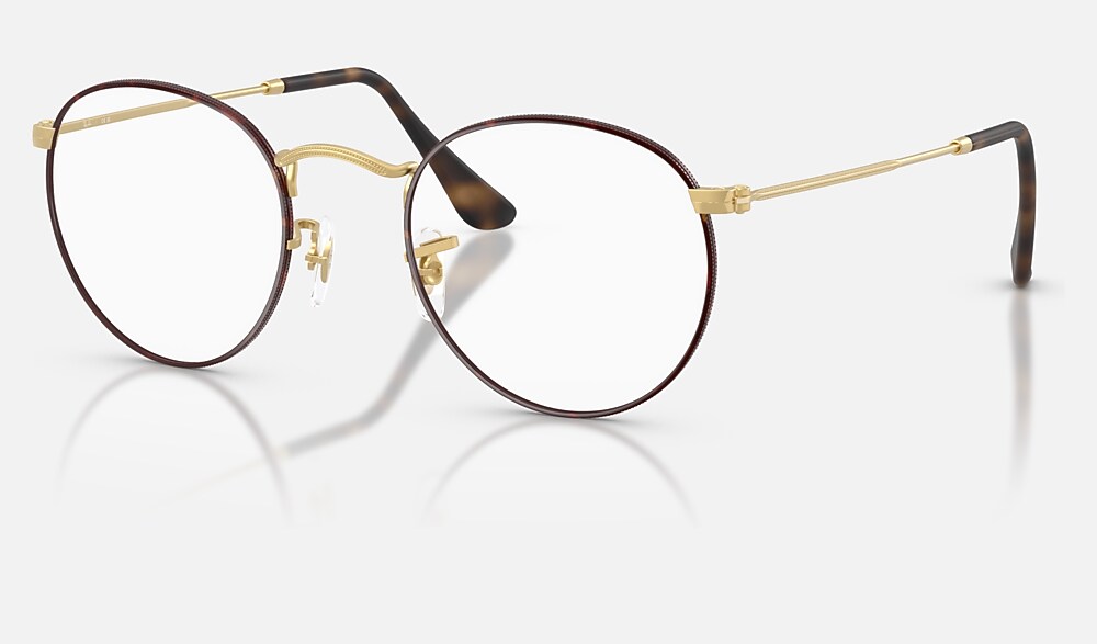 レイバン公式ストア】 Ray-Ban® ROUND METAL OPTICS メガネ | マット