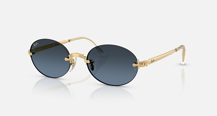 RB3929 BY A$AP ROCKY Sunglasses in Arista Gold and Blue Gradient