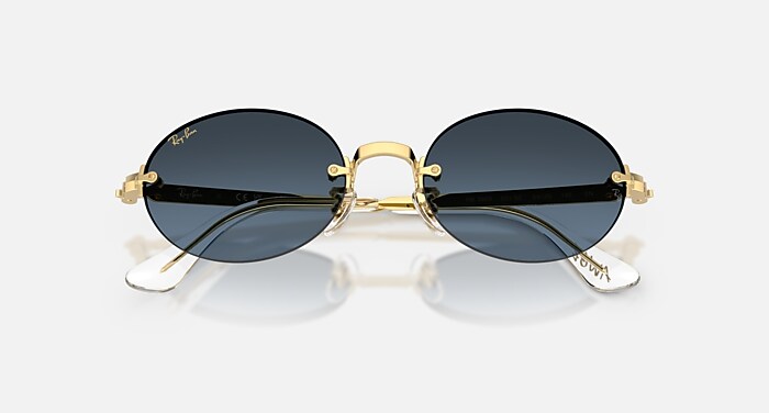 RB3929 BY A$AP ROCKY Sunglasses in Arista Gold and Blue Gradient