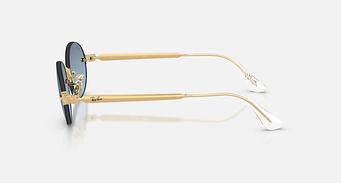 K　レイバン Ray Ban RB 8632 1000 Half Rim Gunmetal Titanium Eyeglasses Frame