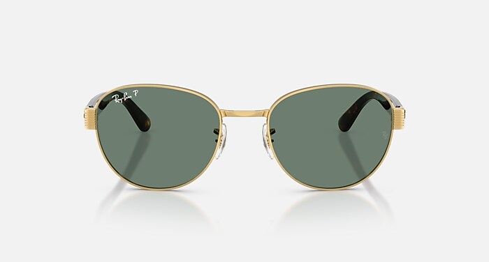RB3766CH CHROMANCE Sunglasses in Arista Gold and Polarized Grey