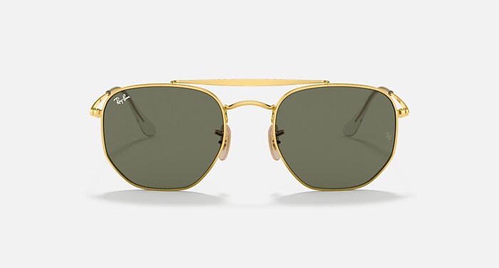 Ray-Ban Sunglasses Marshal Gold Frame Green Lenses