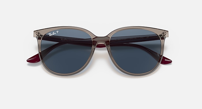 Ray-Ban Sunglasses Woman Rb4378 - Black Frame Green Lenses 54-16