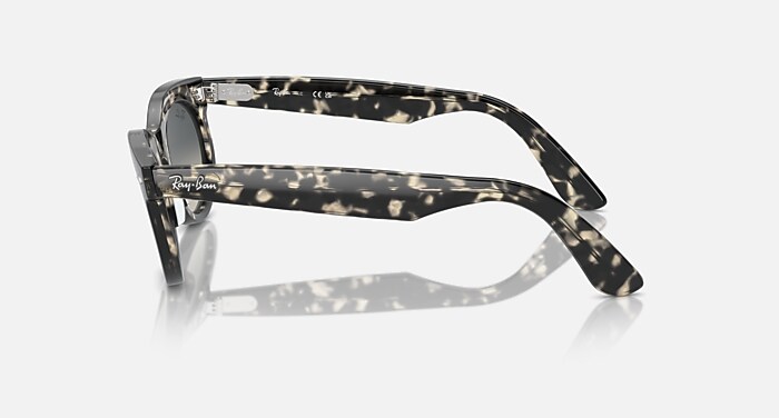 Wayfarer Oval - Grey Havana Ray-Ban Wayfarer Way XL (54 - 21) with Grey lenses and  main image 3