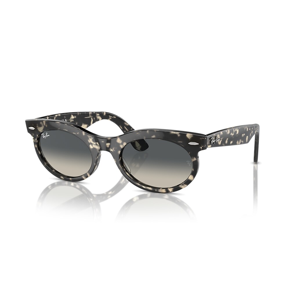 263315Ray-Ban サングラスRB2242F WAYFARER OVAL Ray-Ban RB2242 Wayfarer Oval L (53 - 22) with Blue lenses and