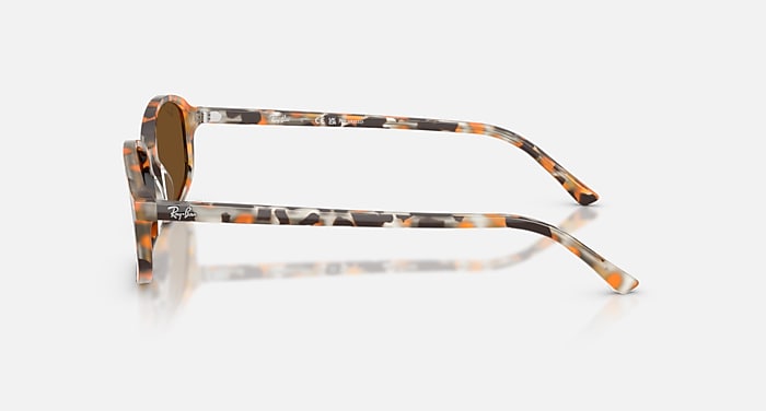 Ray-Ban Sunglasses Unisex Sam - Havana Brown Grey Frame Brown Lenses 54-19 Polarized