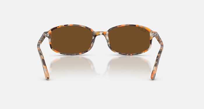 Ray-Ban Sunglasses Unisex Sam - Havana Brown Grey Frame Brown Lenses 54-19 Polarized