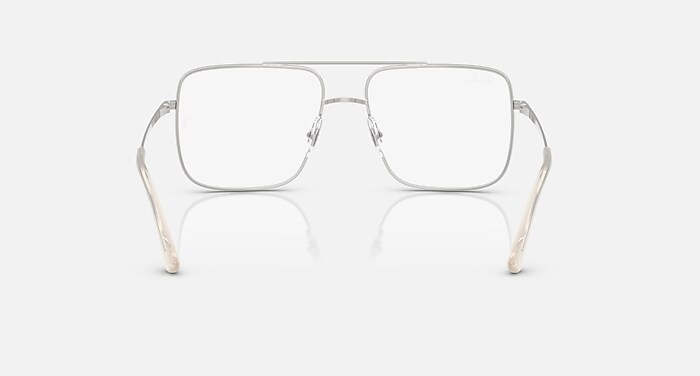 Ray-Ban Eyeglasses Unisex Ari Optics Prescription - Rose Gold Frame Clear Lenses 54-16 Polarized
