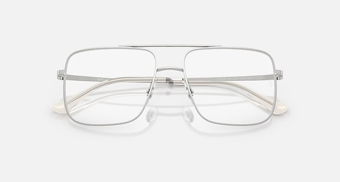 Ray-Ban Eyeglasses Unisex Ari Optics Prescription - Rose Gold Frame Clear Lenses 54-16 Polarized
