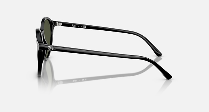 Ray-Ban Sunglasses Unisex Bernard - Black Frame Green Lenses 53-21