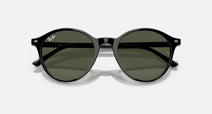 Ray-Ban Sunglasses Unisex Bernard - Black Frame Green Lenses 53-21