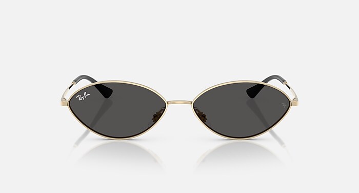 Ray-Ban Sunglasses Unisex Kai Bio-based - Pale Gold Frame Grey Lenses 59-15