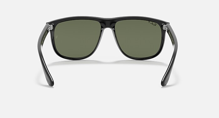BOYFRIEND Sunglasses in Black and Dark Green - RB4147 | Ray  display picture 1