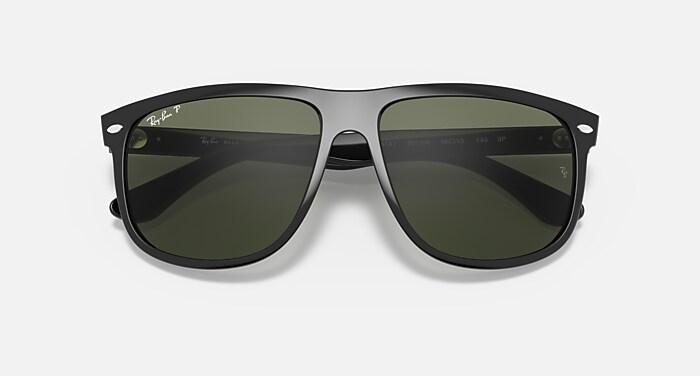 Occhiali da Sole BOYFRIEND in Nero e Verde Scuro RB4147 Ray