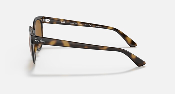 RB4324 Sunglasses in Light Havana and B-15 Brown - RB4324F