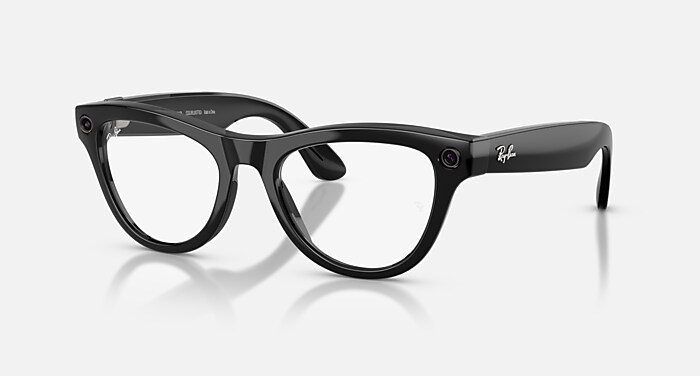 Ray-Ban Skyler  レイバン メタ スカイラー RAY-BAN | META SKYLER - GEN 2 Sunglasses in Black and Clear