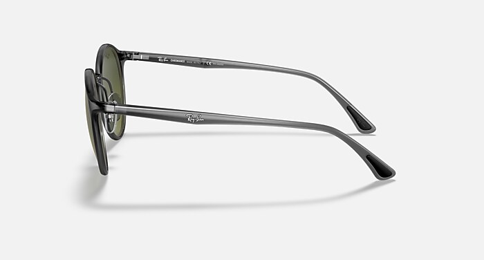 RB4336CH CHROMANCE Sunglasses in Transparent Grey and Green