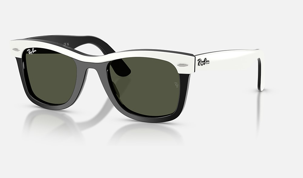 小物 Ray-Ban NEW WAYFARER NEW WAYFARER COLOR MIX Sunglasses in Striped Grey and Dark Grey