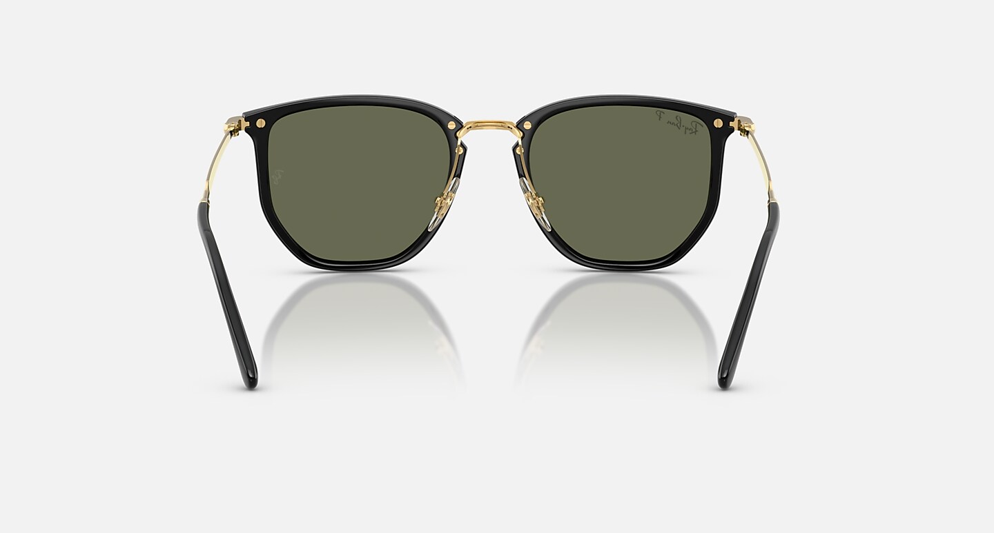 Ray-Ban Sunglasses Unisex Rb4451 - Arista Gold Frame Green Lenses 50-20 Polarized