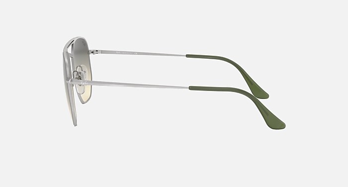 RB3609 Sunglasses in Silver and Green Gradient Mirror  display picture 3