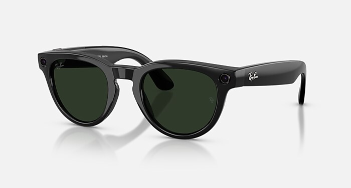 Mecthemeliyun2125ページ RAY-BAN | META HEADLINER Sunglasses in Black and Clear