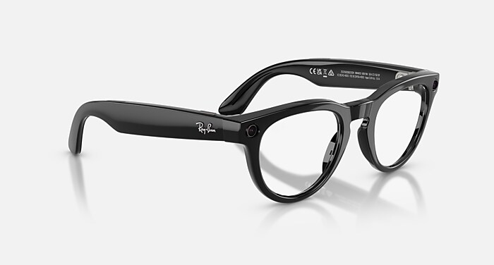 リョウヘイ RAY-BAN | META HEADLINER Sunglasses in Black and Clear