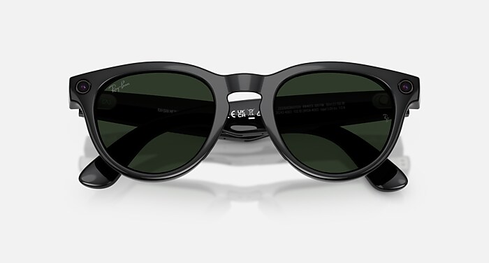 リョウヘイ RAY-BAN | META HEADLINER Sunglasses in Black and Clear